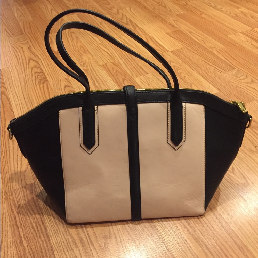 Beige / light pink / Black jcrew purse